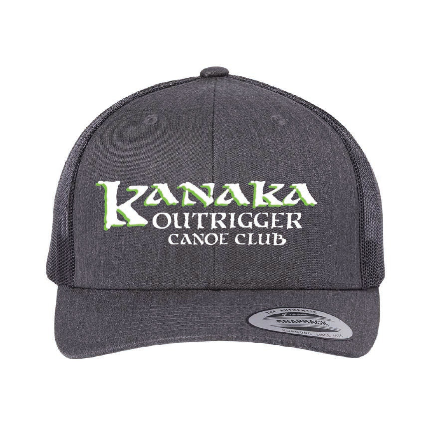 Kanaka Outrigger Embroidered Trucker Cap