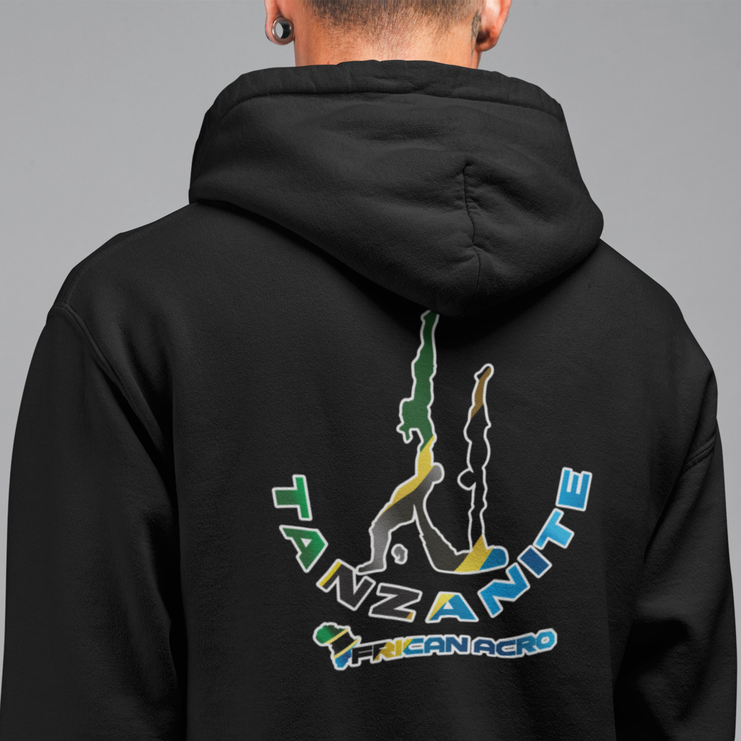 Example Tanzanite African Afro Hoodie