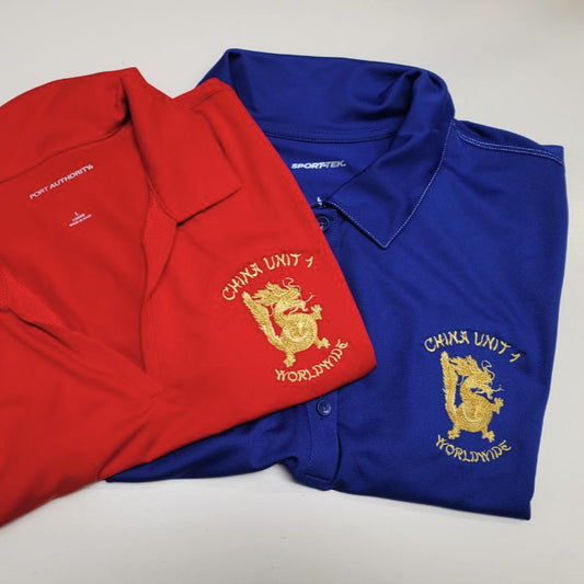 Unit 1 Embroidered Polo Shirt