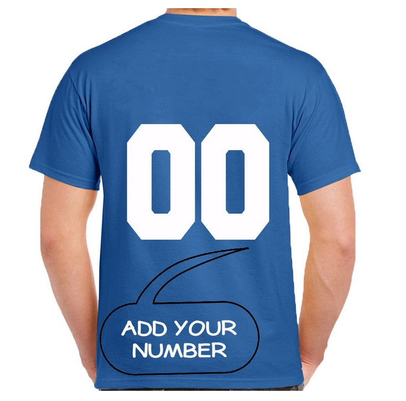 Add Number Only to Jersey, One Off